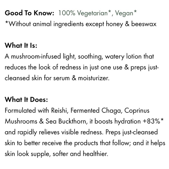 NWOT Origins | Mega-Mushroom Soothing Lotion - Picture 4 of 4